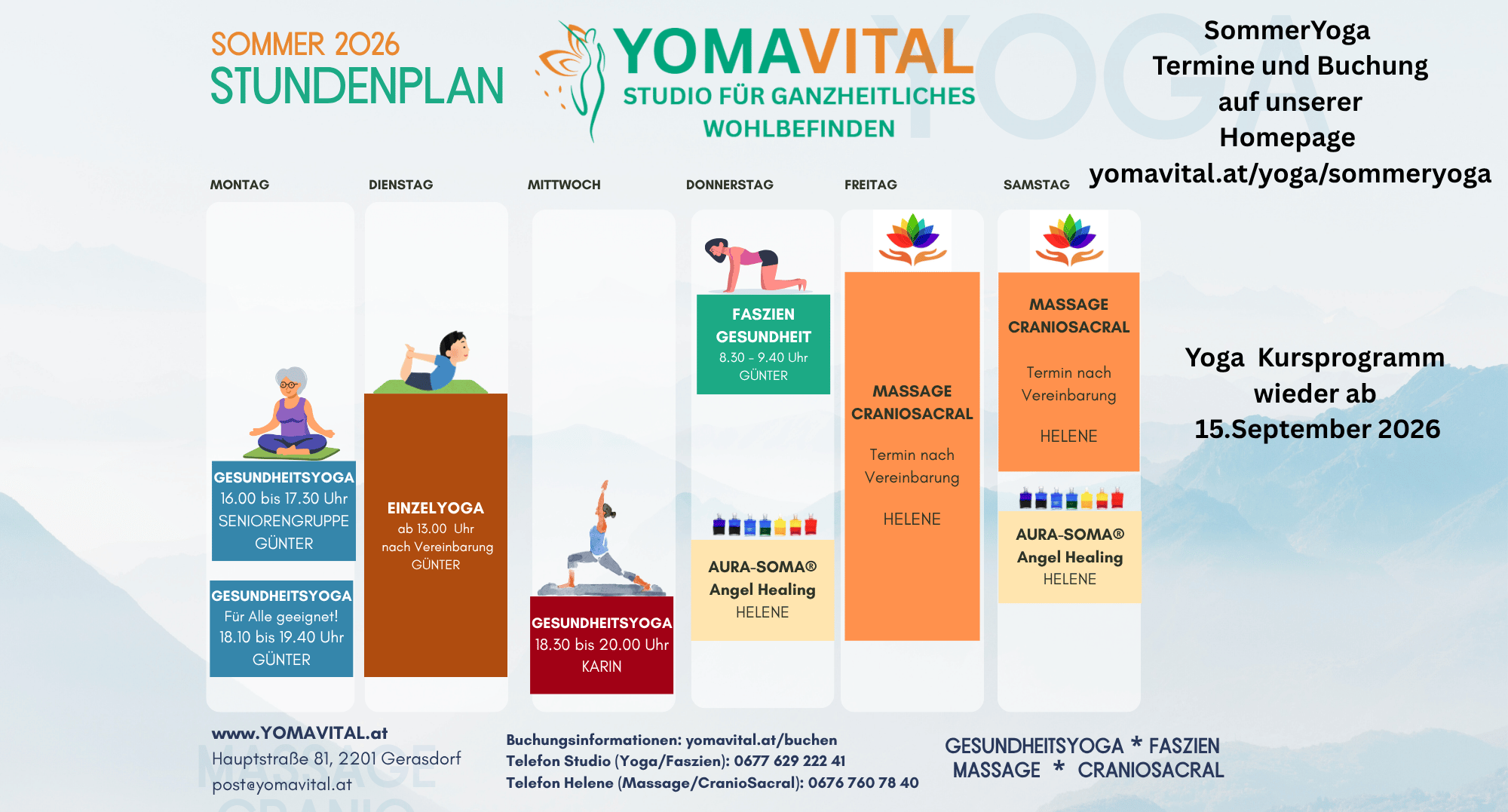 Stundenplan 1 Stundenplan 2026