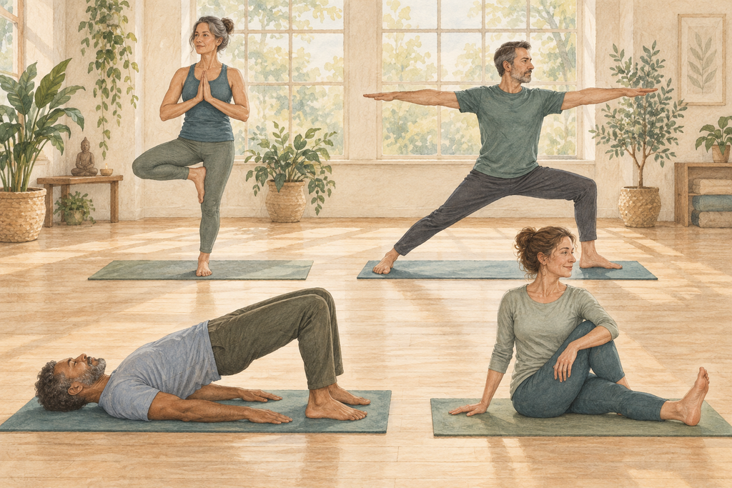 GesundheitsYoga Kursprogramm 7 gesundheitsyoga basics
